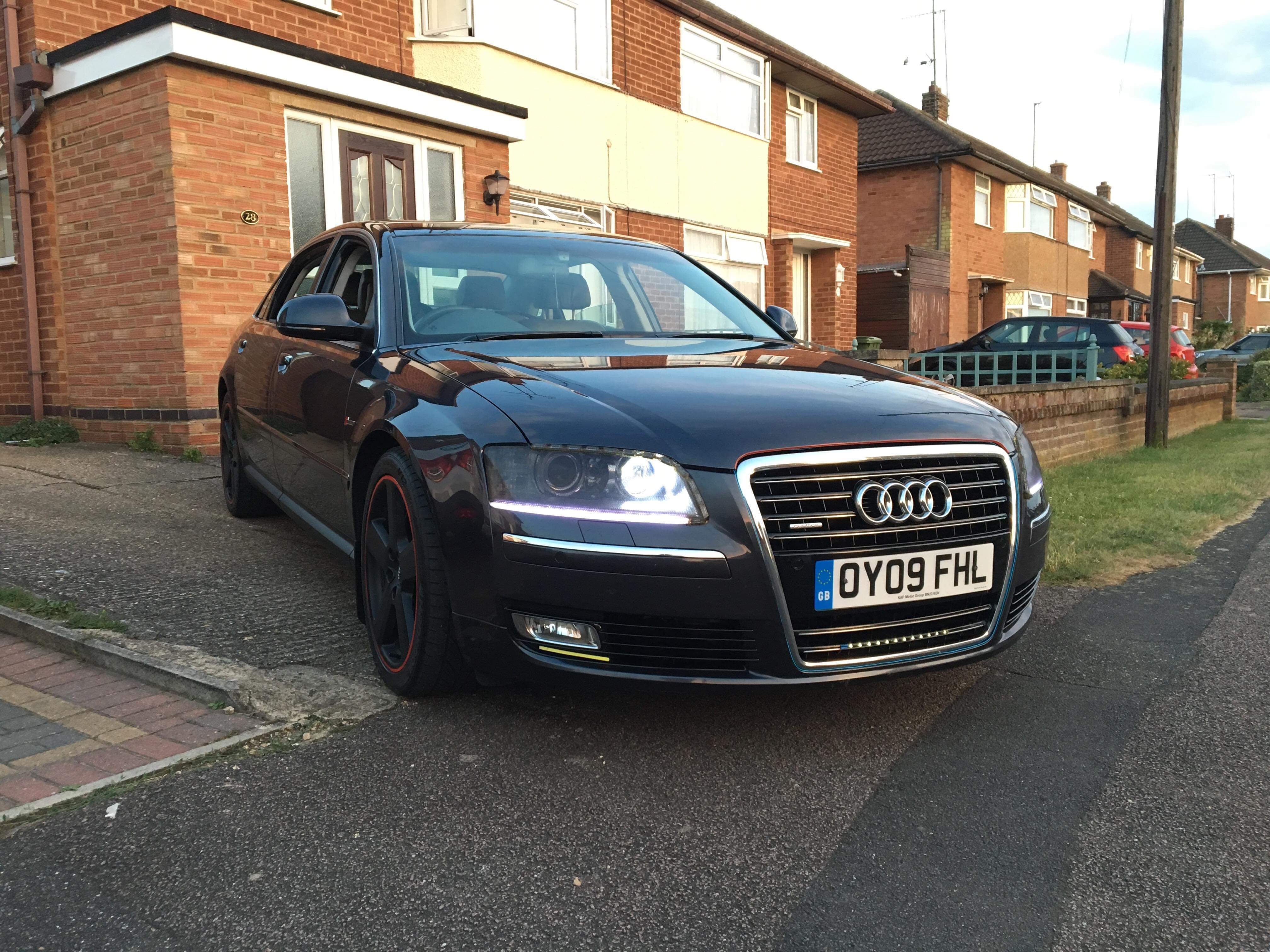 Owner-supplied Audi archive photograph, used to illustrate areas of car care